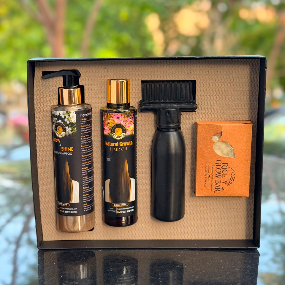 Herbal Hair & Skincare Kit