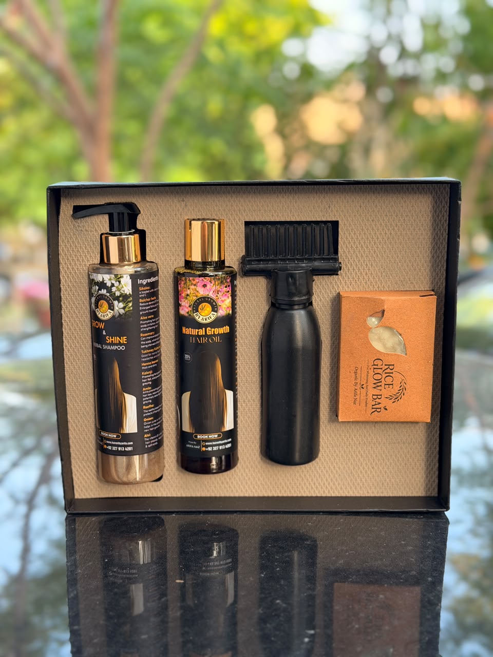 Herbal Hair & Skincare Kit – Organics by Arifa Naz
